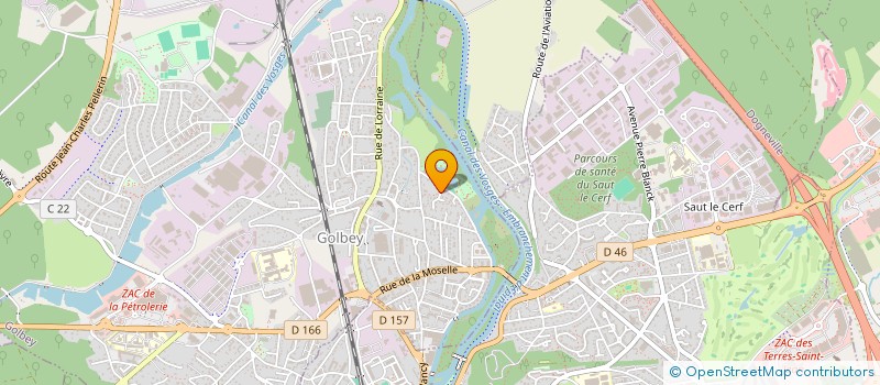 localisation de l'entreprise CONSEILS ET VENTE DE MATERIELS POUR VEHICULES INDUSTRIELS à GOLBEY