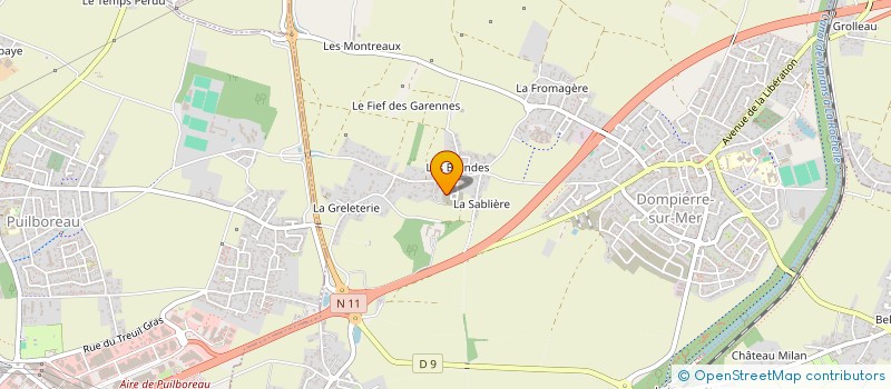 localisation de l'entreprise CONSEILS ET VOUS  DOMPIERRE-SUR-MER