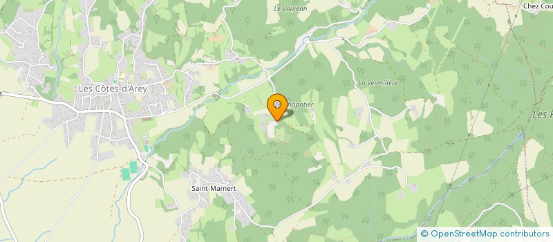 localisation de l'entreprise CONSEILS ET VOUS  LES COTES-D'AREY