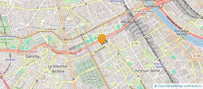 localisation de l'entreprise CONSEILS ETUDES REALISATIONS ET ASSISTANCE à IVRY-SUR-SEINE
