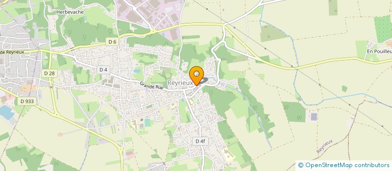 localisation de l'entreprise CONSEILS ETUDES VENTES à REYRIEUX