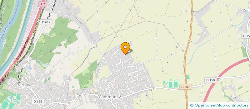 localisation de l'entreprise CONSEILS EXPERTISES PRESTATIONS SERVICES  SEREZIN-DU-RHONE