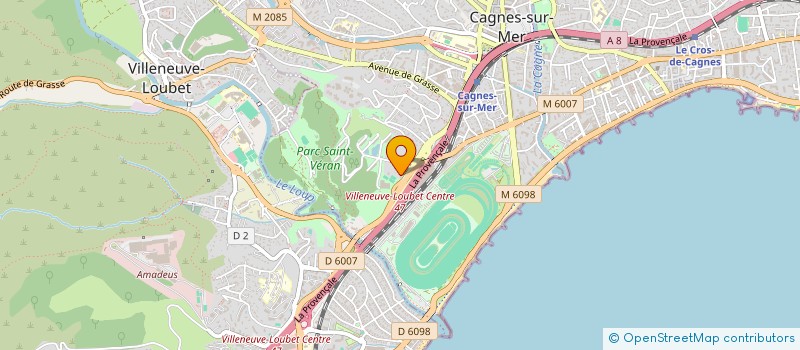 localisation de l'entreprise CONSEILS FERMETURES à CAGNES-SUR-MER