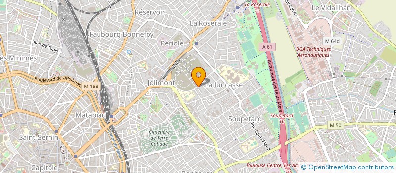 localisation de l'entreprise CONSEILS FINANCES ET PLACEMENTS à TOULOUSE
