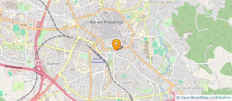 localisation de l'entreprise CONSEILS FINANCIERS OPERATIONS PATRIMOI  AIX-EN-PROVENCE