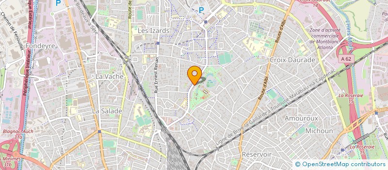 localisation de l'entreprise CONSEILS FINANCIERS PATRIMOINE IMMOB à TOULOUSE