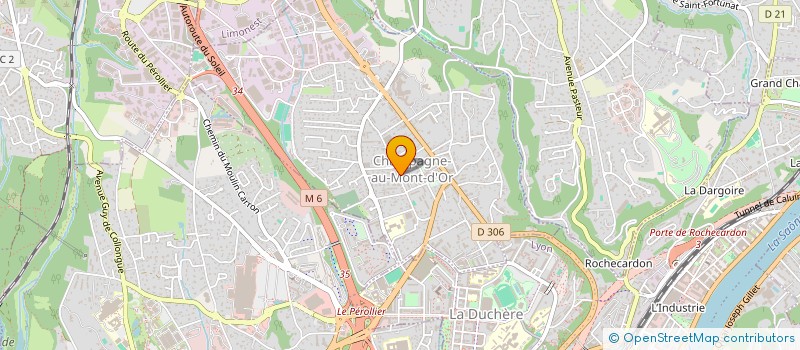 localisation de l'entreprise CONSEILS GESTION EFFICIENCE D'ENTREPRISES à CHAMPAGNE-AU-MONT-D'OR