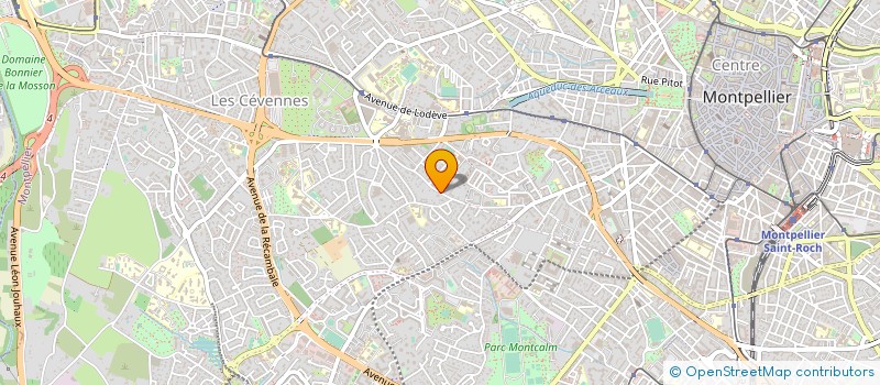 localisation de l'entreprise CONSEILS GESTION EQUIPEMENT ENTREPRISE à MONTPELLIER
