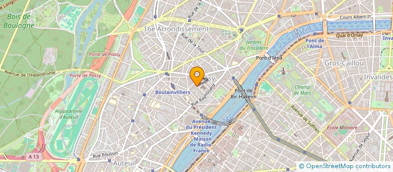 localisation de l'entreprise CONSEILS GESTION PARTICIPATION  PARIS