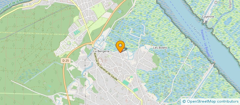 localisation de l'entreprise CONSEILS GIROLLES SEUDRE  LA TREMBLADE