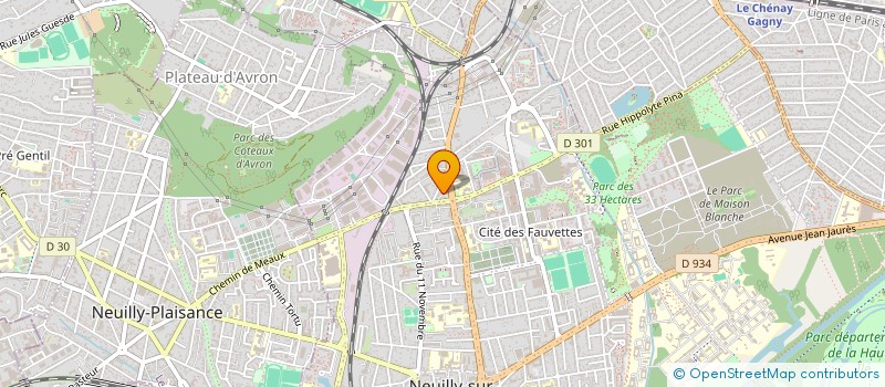 localisation de l'entreprise CONSEILS INFORMATIQUES AUX ASSOCIATIONS à NEUILLY-SUR-MARNE