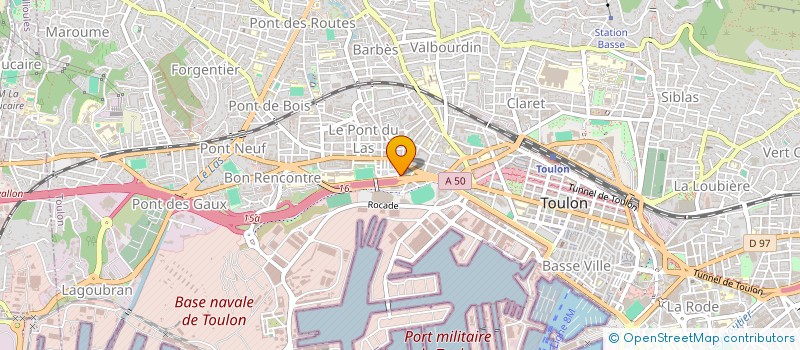 localisation de l'entreprise CONSEILS LOGEMENTS  TOULON
