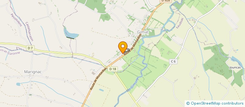 localisation de l'entreprise CONSEILS MECA EXPERT  GIMAT