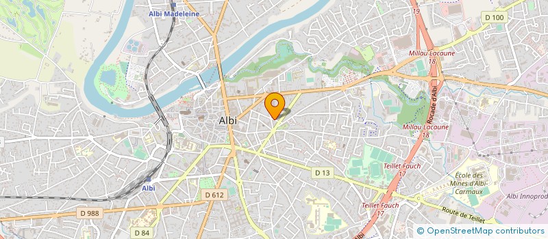 localisation de l'entreprise CONSEILS NOUVELLES GENERATIONS à ALBI