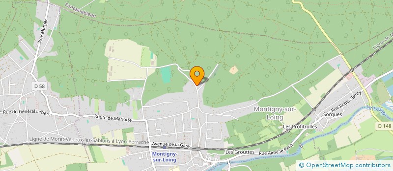 localisation de l'entreprise CONSEILS OPERATIONS OFFSHORES  MONTIGNY-SUR-LOING