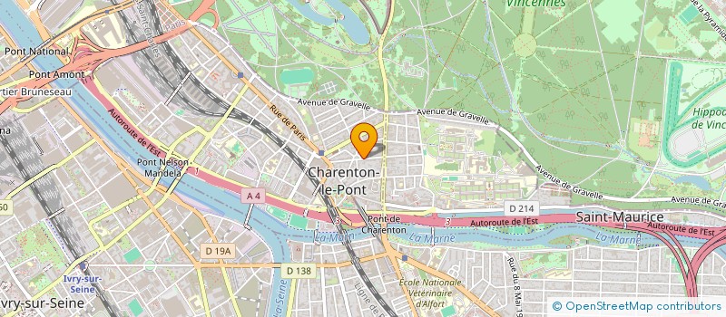 localisation de l'entreprise CONSEILS PARIS EST à CHARENTON-LE-PONT
