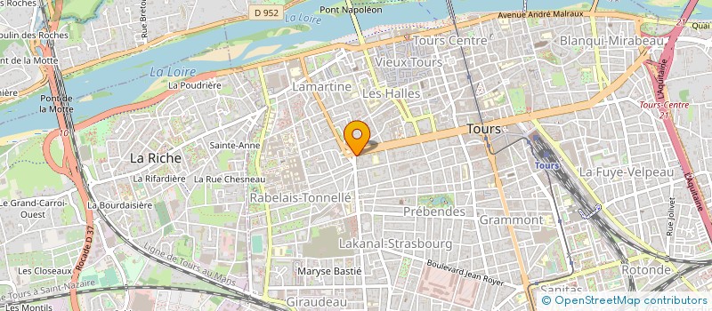 localisation de l'entreprise CONSEILS PLURIELS à TOURS