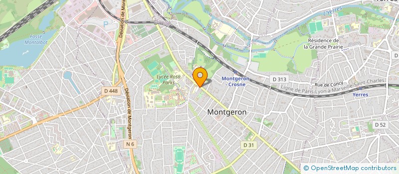 localisation de l'entreprise CONSEILS PLUS ET FOURNITURES  MONTGERON