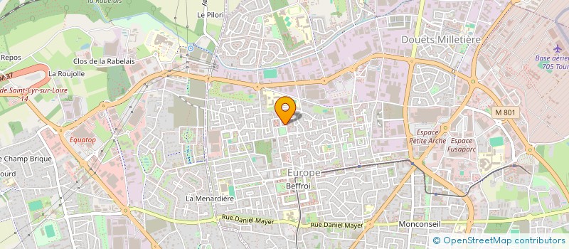 localisation de l'entreprise CONSEILS RACHAT REMERE IMMOBILIER  TOURS