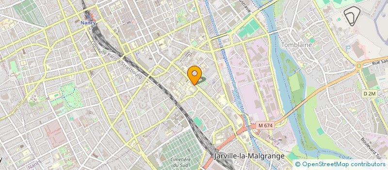 localisation de l'entreprise CONSEILS, RECHERCHES ET DEVELOPPEMENTS EN SANTE à NANCY