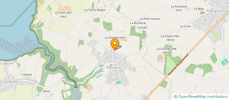 localisation de l'entreprise CONSEILS RECRUTEMENT CARPATI  LAMBALLE-ARMOR