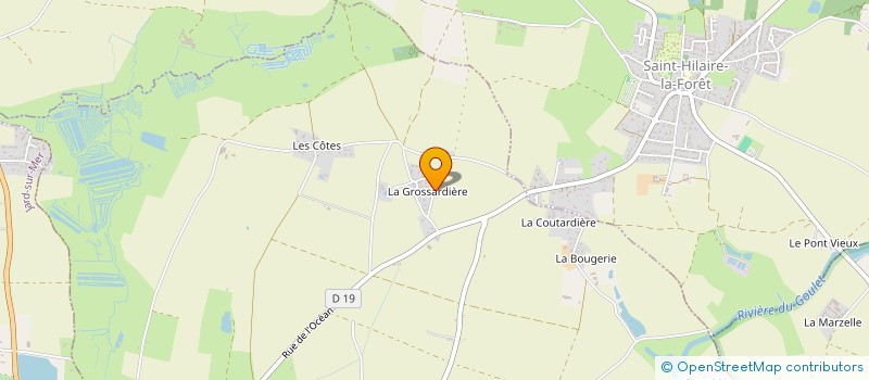 localisation de l'entreprise CONSEILS RENOVATIONS DURABLES  SAINT-VINCENT-SUR-JARD