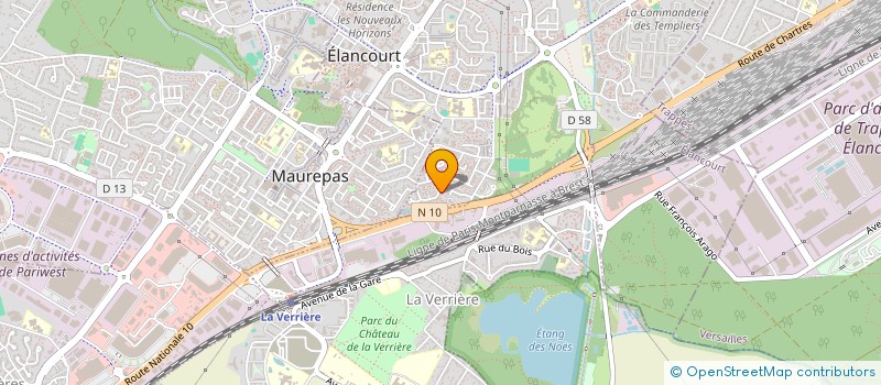 localisation de l'entreprise CONSEILS SECURITE SERVICES  ELANCOURT