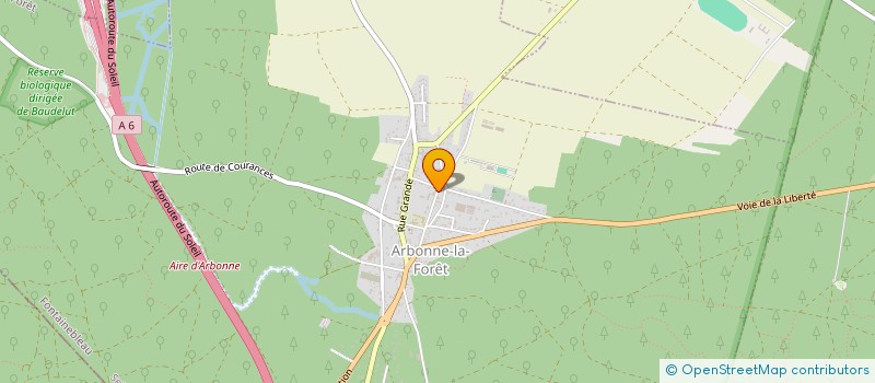 localisation de l'entreprise CONSEILS & SERVICES  ARBONNE-LA-FORET