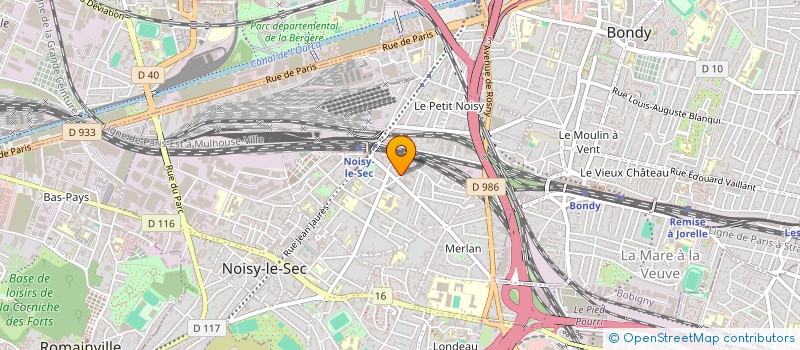localisation de l'entreprise CONSEILS SERVICES ET PATRIMOINE à NOISY-LE-SEC