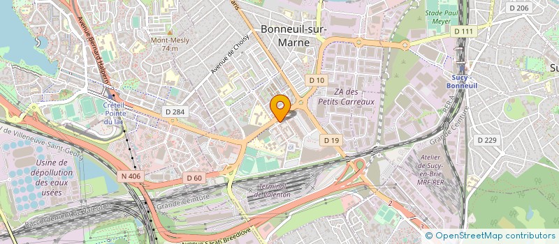 localisation de l'entreprise CONSEILS SERVICES SECURITE PRIVEE à BONNEUIL-SUR-MARNE