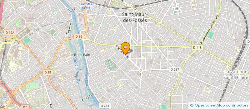 localisation de l'entreprise CONSEILS SERVICES TRANSACT ET IMMOBILIER  SAINT-MAUR-DES-FOSSES