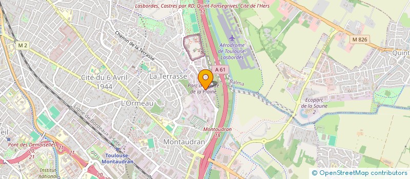 localisation de l'entreprise CONSEILS SOLUTIONS SOLAIRES OMBRIERES à TOULOUSE