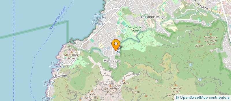 localisation de l'entreprise CONSEILS TECHNIQUES ET BATIMENTS à MARSEILLE