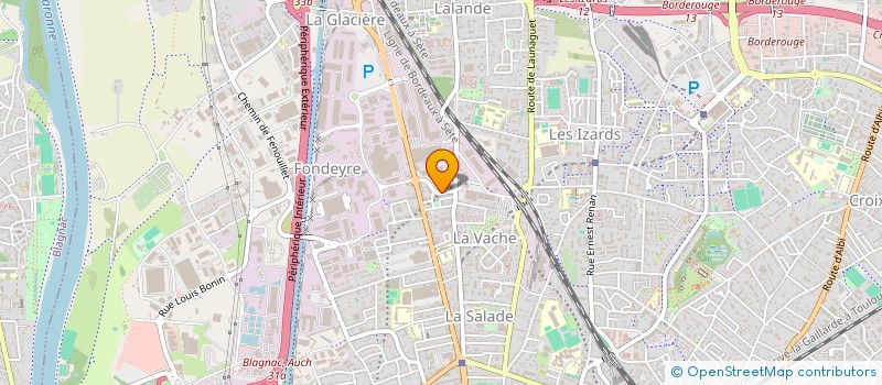 localisation de l'entreprise CONSEILS TRAITEMENT INFORMATION (CTI) à TOULOUSE