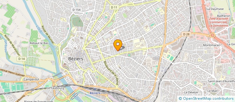 localisation de l'entreprise CONSEILS TRANSACTIONS ETUDES à BEZIERS