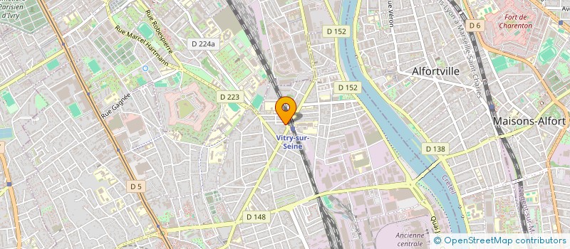 localisation de l'entreprise CONSEILS-TRANSPORTS-VACANCES à VITRY-SUR-SEINE