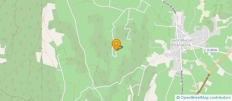 localisation de l'entreprise CONSEILVIEW  SAINT-MARCEL-D'ARDECHE
