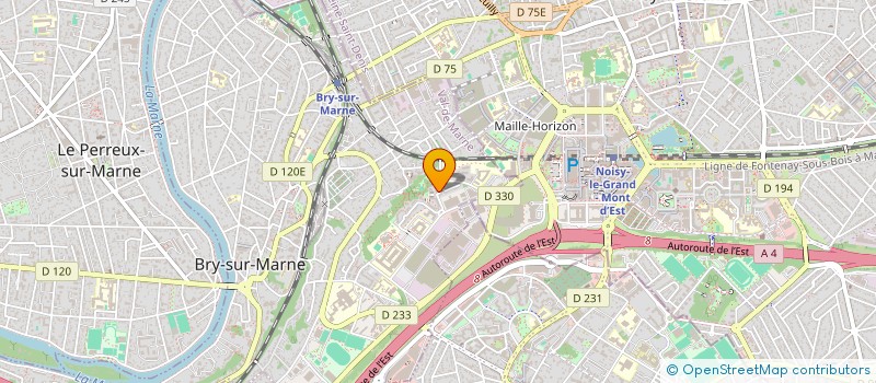 localisation de l'entreprise CONSELK  BRY-SUR-MARNE