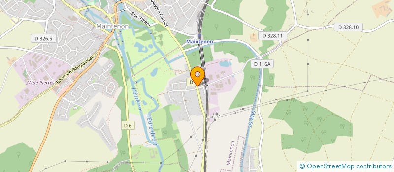 localisation de l'entreprise CONSELYS à MAINTENON