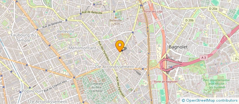 localisation de l'entreprise CONSENSUS à PARIS