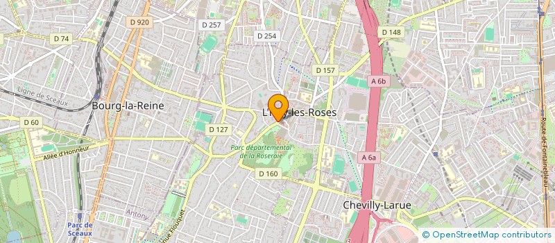 localisation de l'entreprise CONSENSUS  L'HAY-LES-ROSES