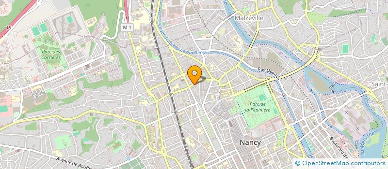 localisation de l'entreprise CONSENSUS  NANCY