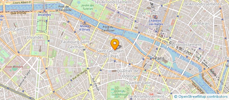 localisation de l'entreprise CONSENTIUM INVEST  PARIS