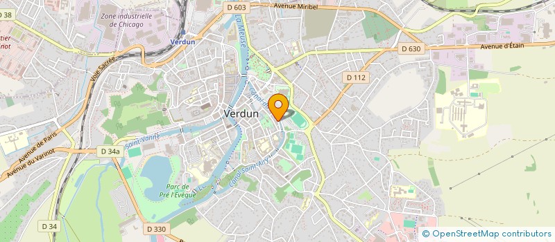 localisation de l'entreprise CONSEQUENCE à VERDUN