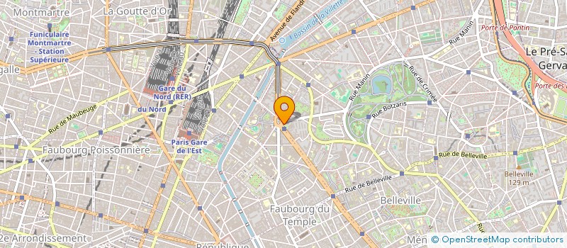 localisation de l'entreprise CONSER PROMO ARCHI CINE AUDIO PCF MVT DE à PARIS