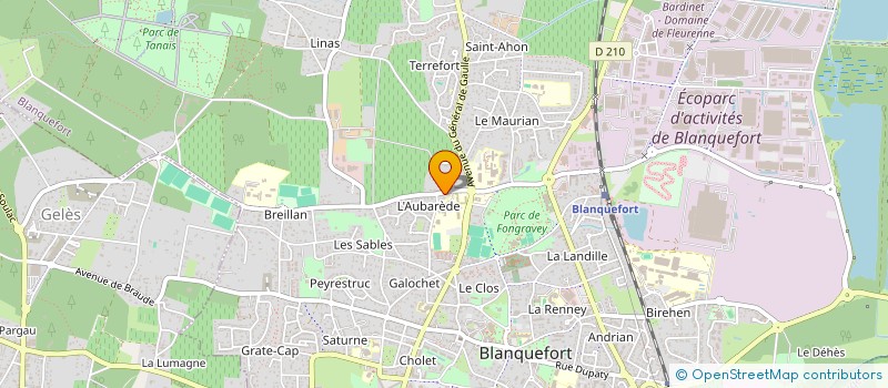 localisation de l'entreprise CONSERVAT REG PATRIM TRADIT MARAICHERES à BLANQUEFORT