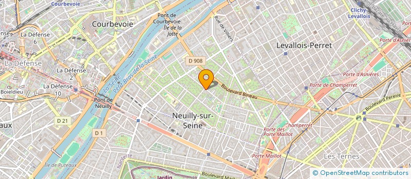 localisation de l'entreprise CONSERVATOIRE AMN à NEUILLY-SUR-SEINE