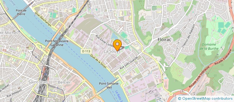 localisation de l'entreprise CONSERVATOIRE ANTIQUE D'AMAZONIE DE PLANTES INDIGENES (C.A.A.P.I)  FLOIRAC