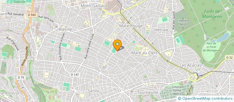 localisation de l'entreprise CONSERVATOIRE AUDIOVIS SUR LES PEUPLES  LE HAVRE