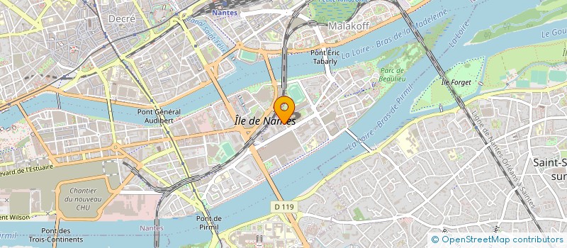 localisation de l'entreprise CONSERVATOIRE D'ESPACES NATURELS DES PAYS DE LA LOIRE à NANTES